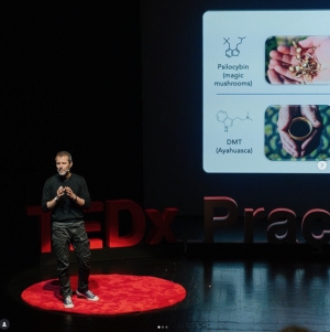 Pedro Teixeira presents talk on psychedelic education at TEDx Lagos
